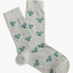 JCrew Men's Trouser Socks- Pickleball/Tennis- super fun NWT